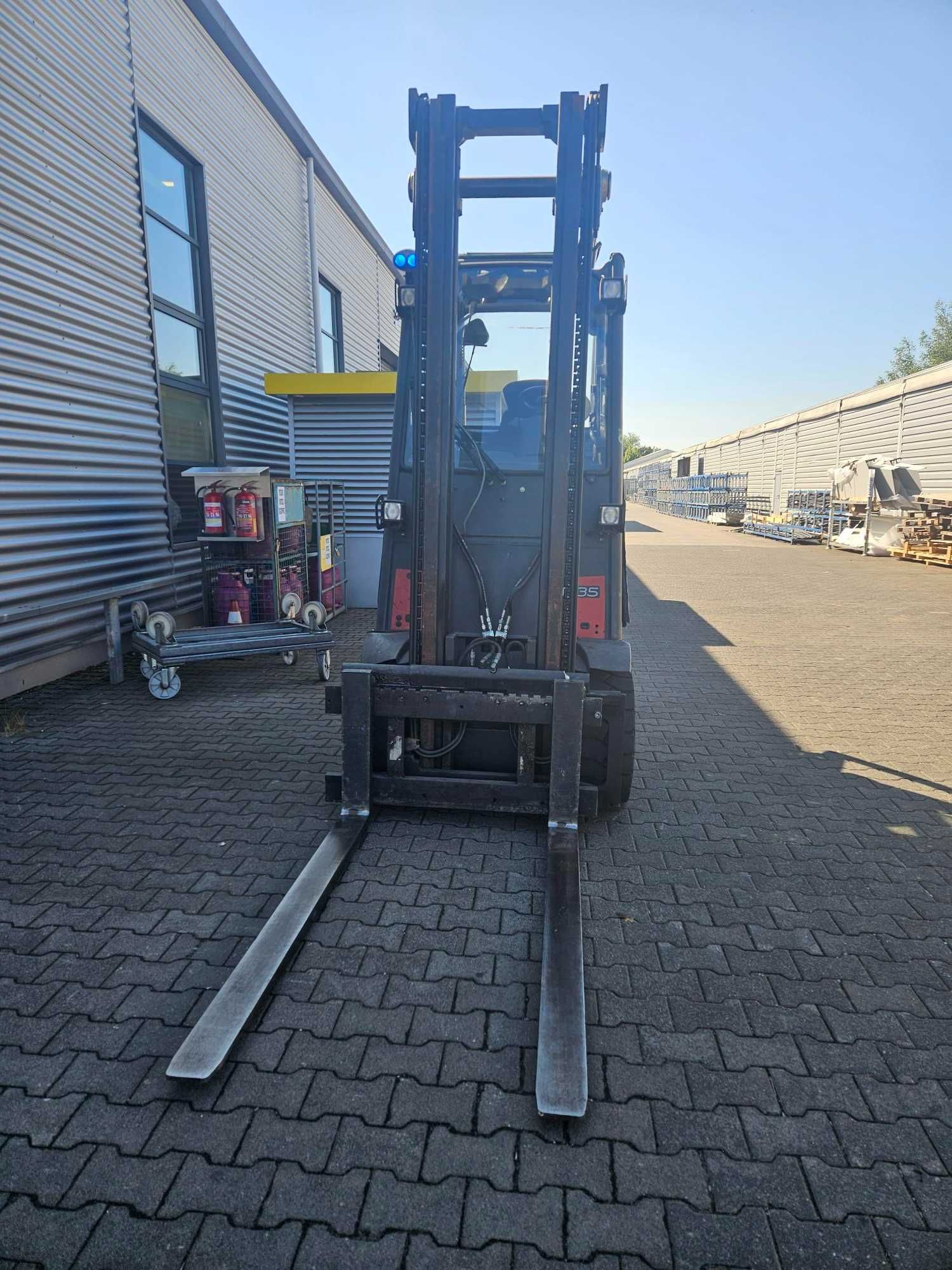 REZERWACJA!  Linde H35T wózek widłowy 2008r GAZ