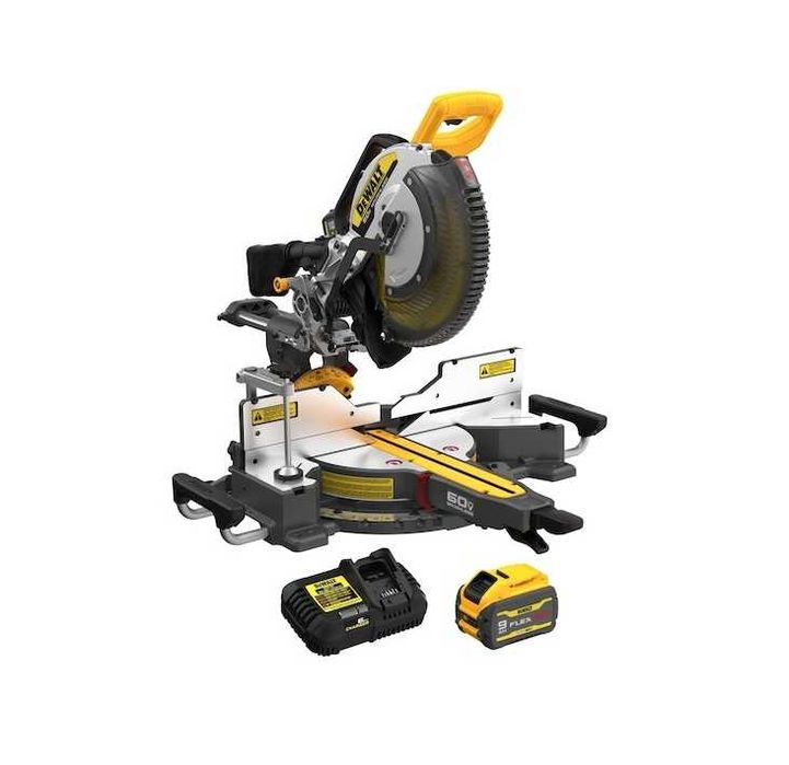 DeWALT DCS781X1 акумуляторна торцювальна пила 60V 305 мм з США