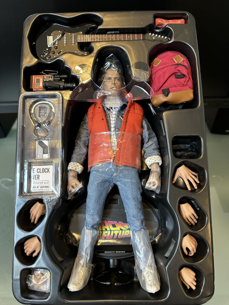 Фигурка 1/6 hot toys mms 257 BACK TO THE FUTURE MARTY MCFly spec ed