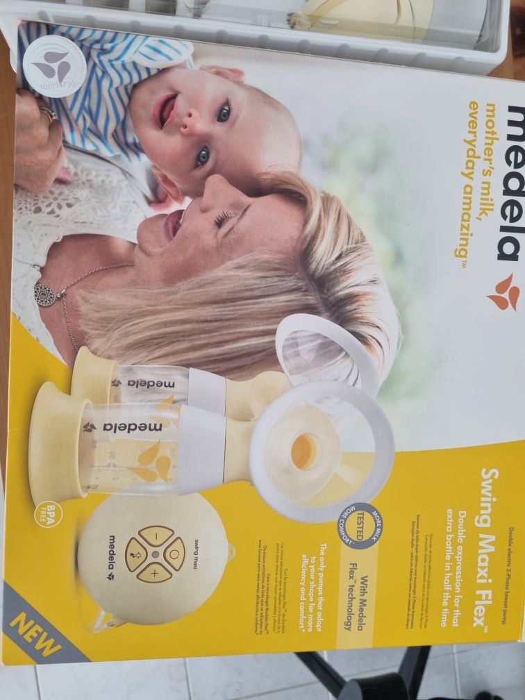 Bomba de extração Medela dupla - swing Maxi Flex