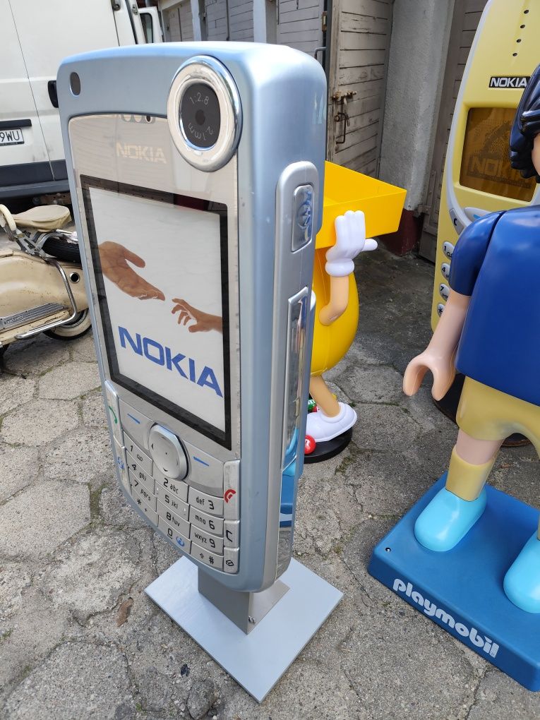 Reklama ekspozytor stojak Nokia 6680 vintage