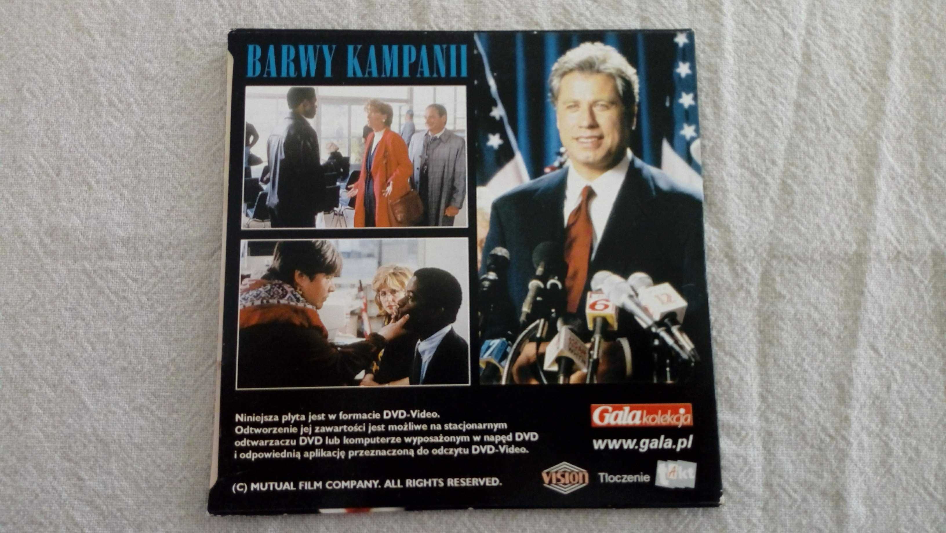 Barwy Kampanii, płyta DVD, J. Travolta, E. Thompson