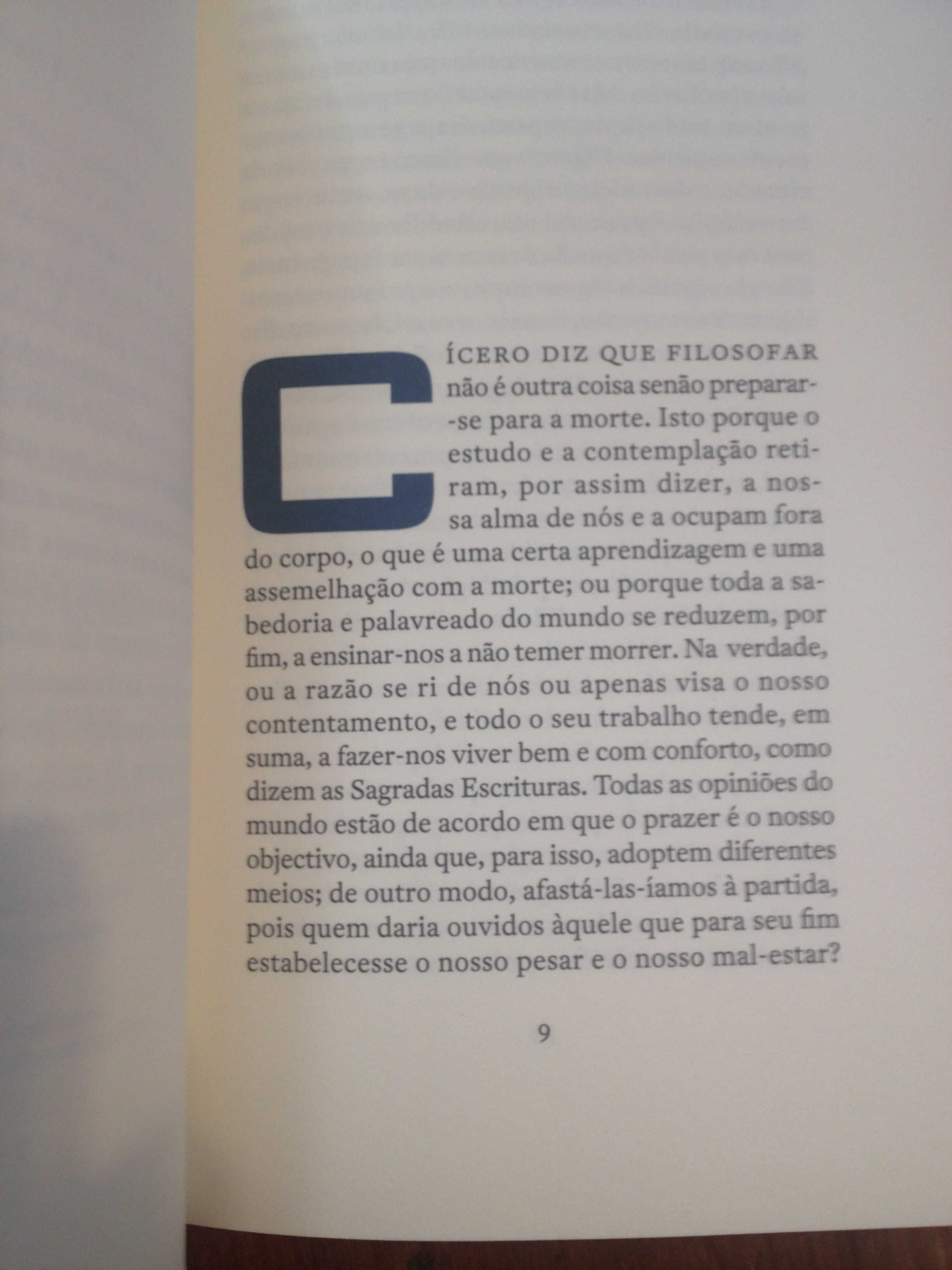 Michel de Montaigne - Que filosofar é aprender a morrer