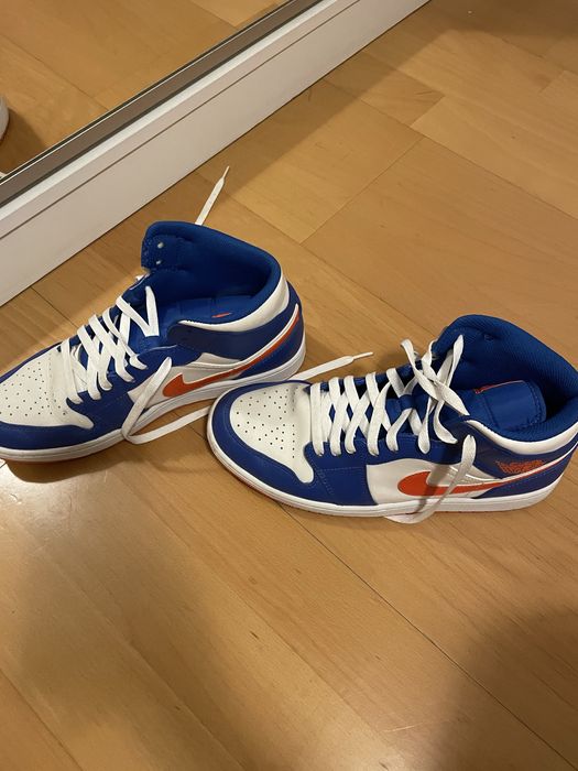 jordan 1 mid new york knicks 2023