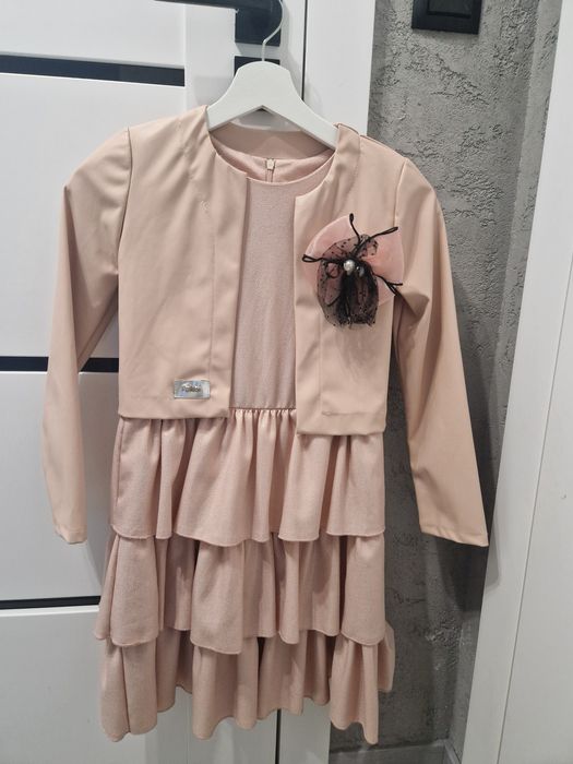 Elegancka sukienka z bolerkiem