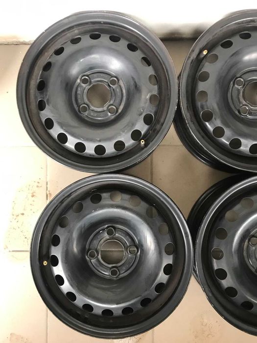 Диски Volkswagen 4:100R14 Стальні Комплект Б/у Склад Оригінал