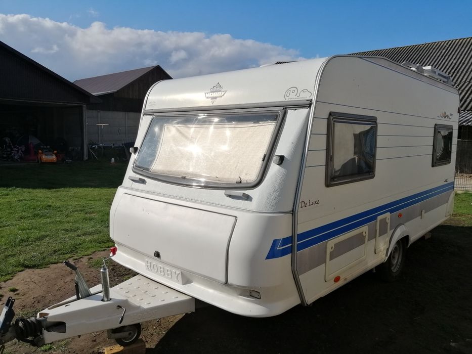 Przyczepa kepingowa Hobby 450  solar klima aku