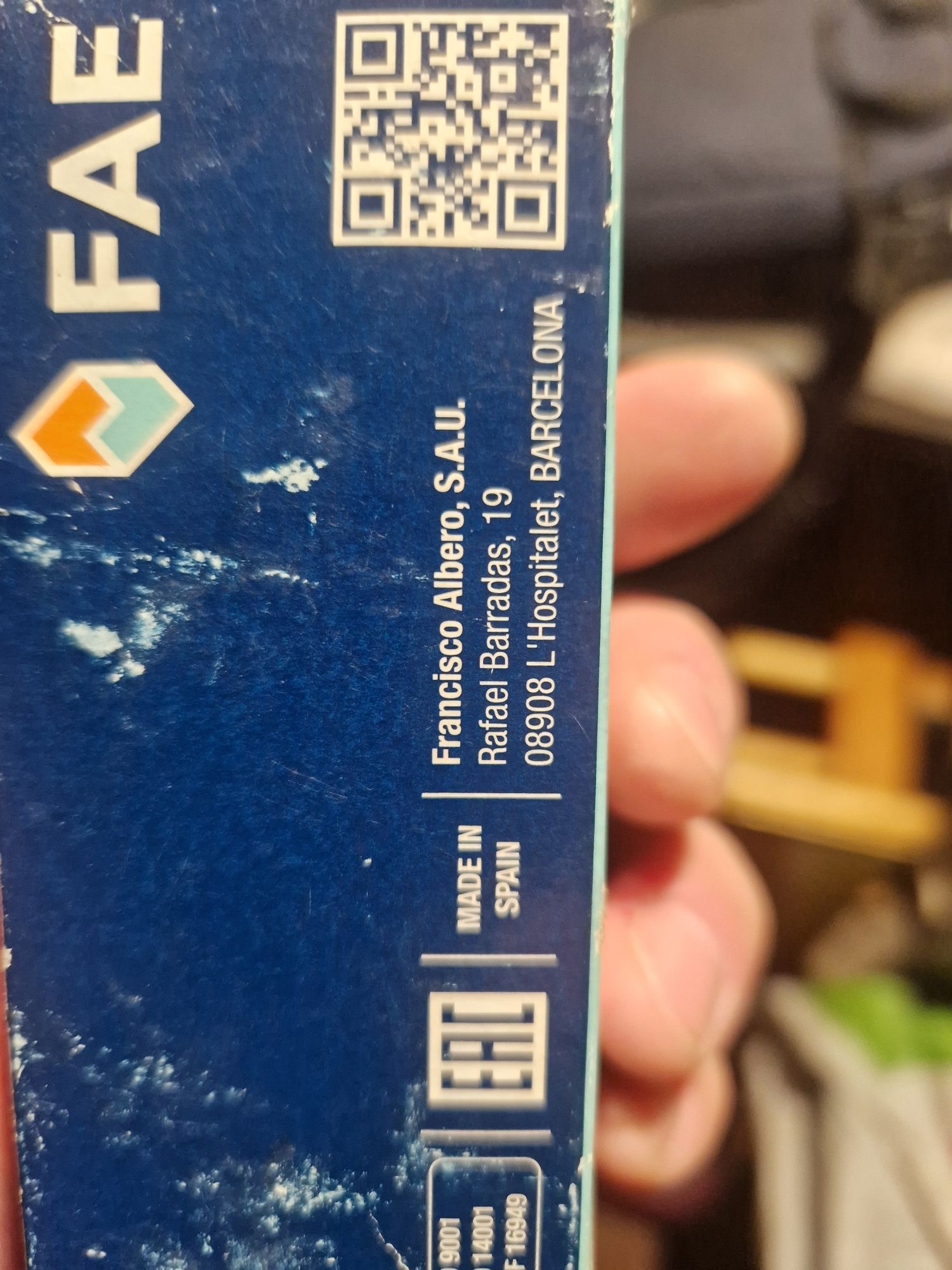 Датчик давления ВГ FAE 16108