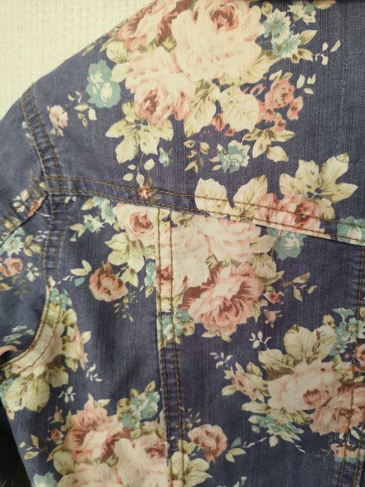 Kurtka katanka jeans narzutka kurteczka marynarka wiosenna letnia lato