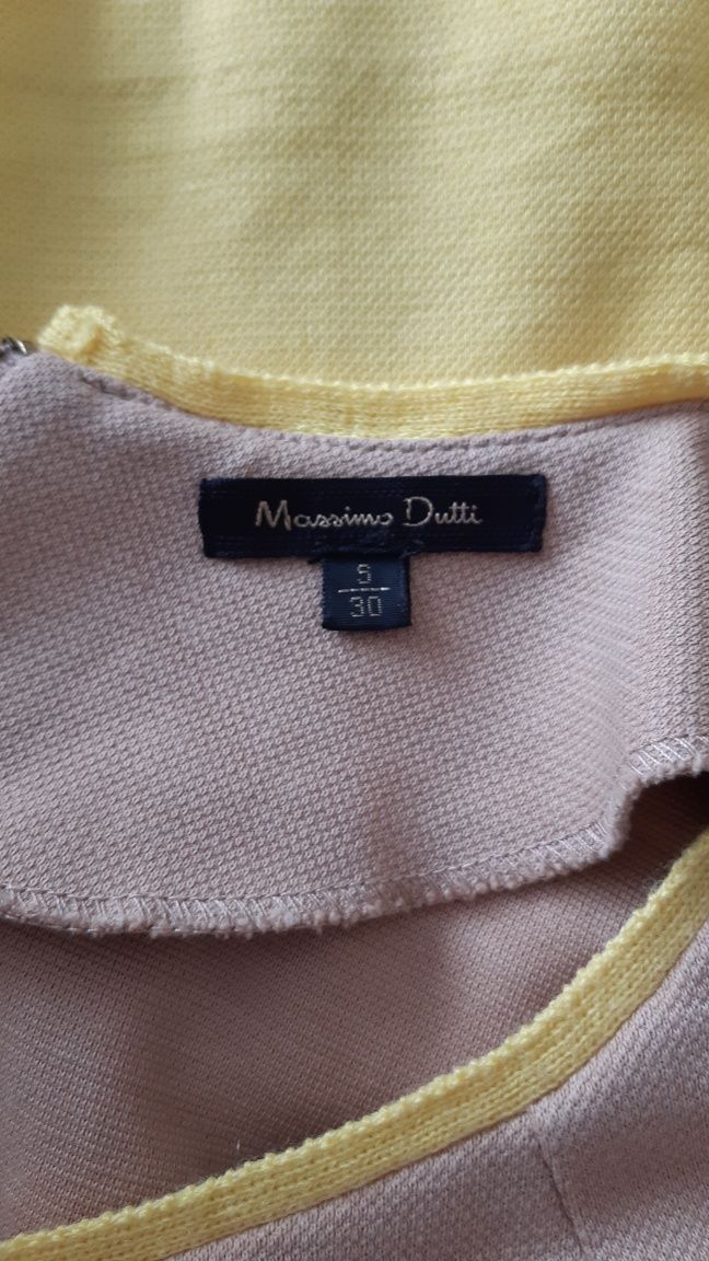 Massimo Dutti elegancka bluzka sweter rekawy 3/4