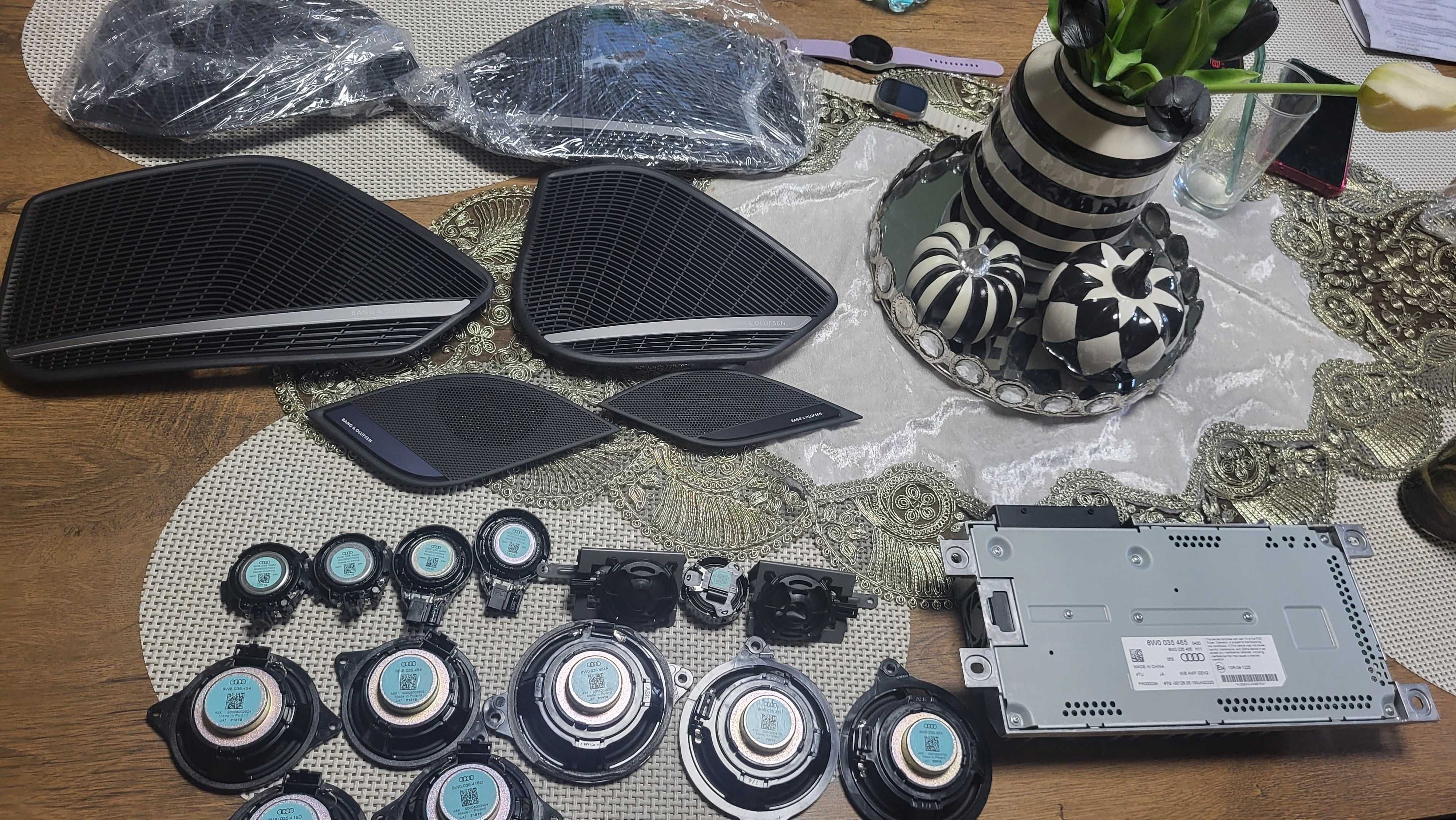 Wzmacniacz ,Maskownice i Glosniki bang olufsen