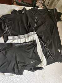 Комплект 2 футболки та шорти Nike Pro Combat Dri-Fit