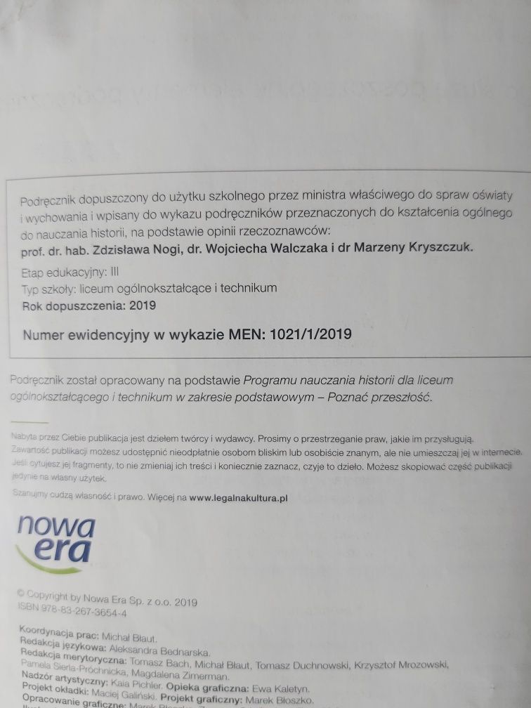 Podręcznik do historii Poznać przeszłość 1