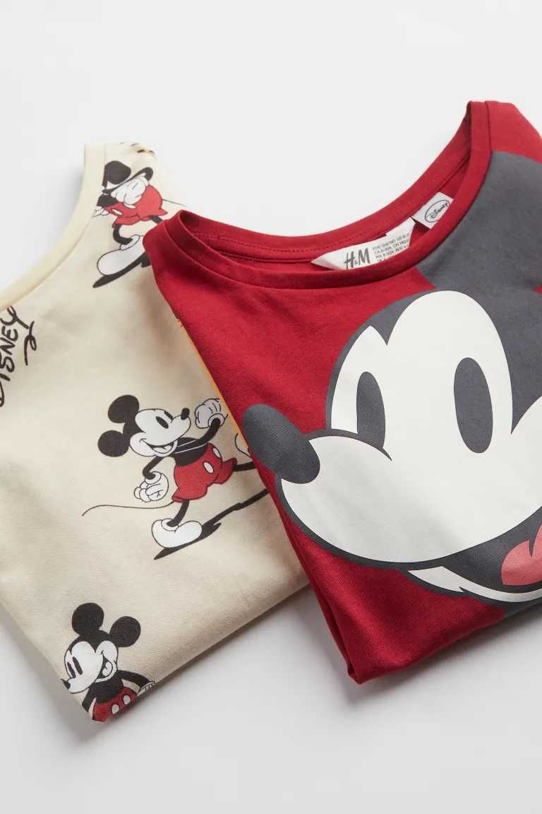 Комплект футболок H&M з принтом Disney.