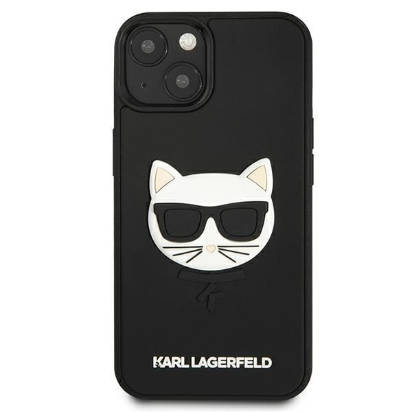 Etui Karl Lagerfeld 3D Rubber do iPhone 13 Mini, Czarny