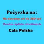 Pożyczka prywatna w 100%  online i szybko . Bez Bik