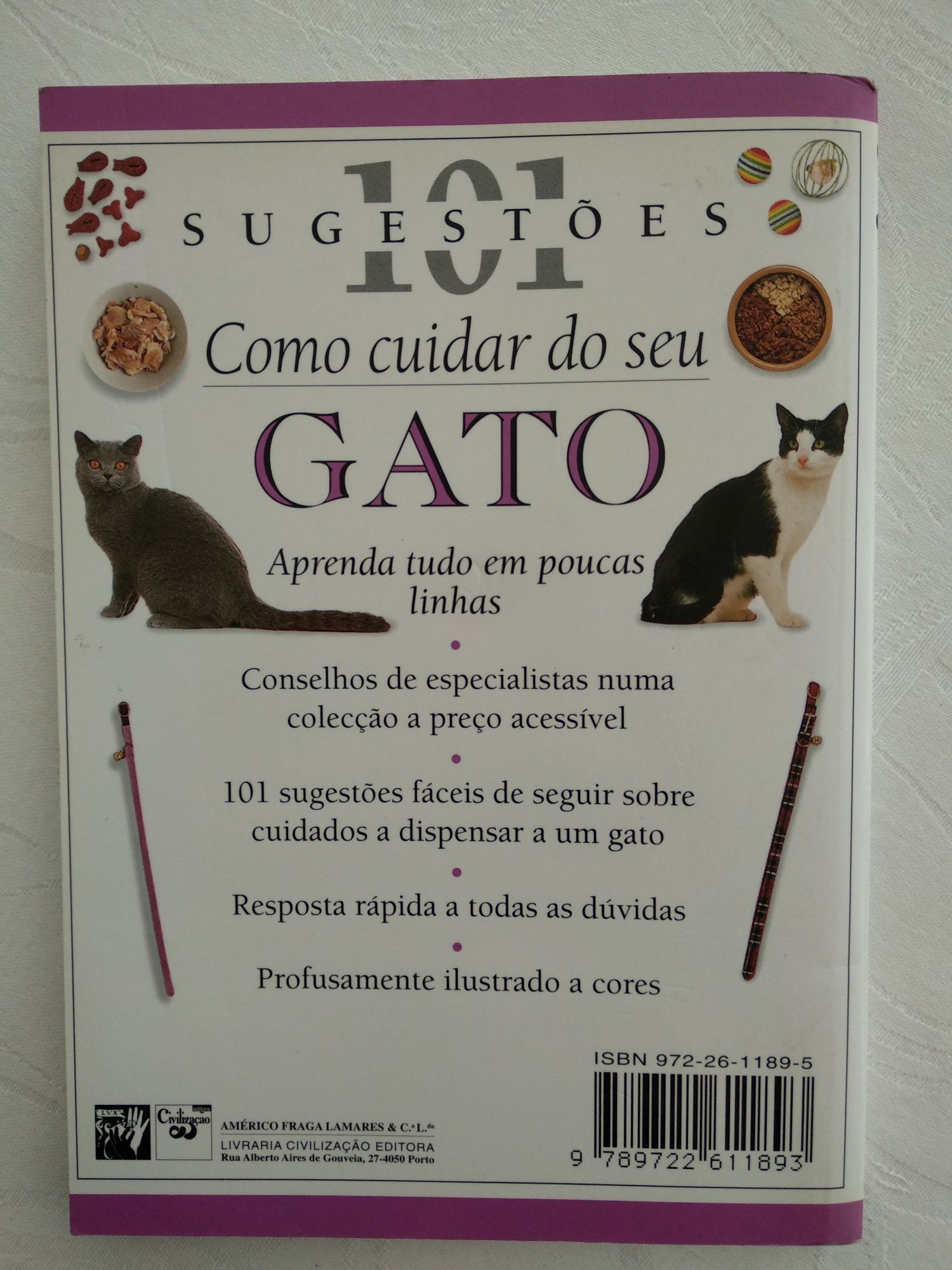 Livro Como cuidar do seu gato