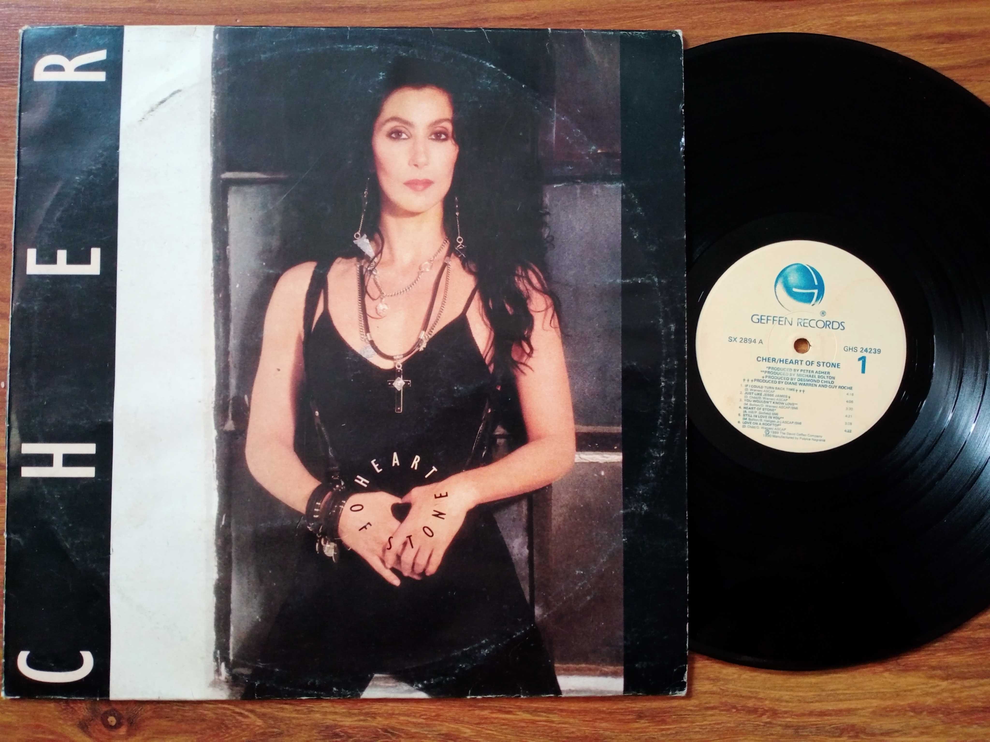 2szt. Cher Heart of Stone, Madonna True blue