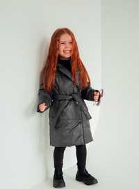 Актуальне  демі  пальто для дівчинки 110-140p.