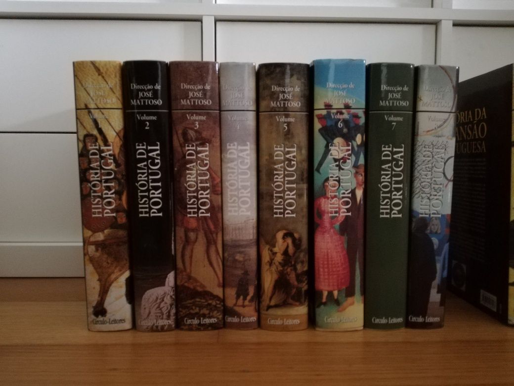 História de Portugal (J Mattoso)+ História da Expansão Portuguesa