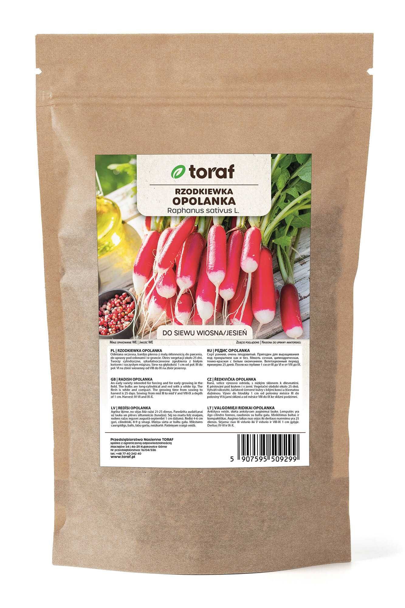 Rzodkiewka Opolanka 100g Toraf