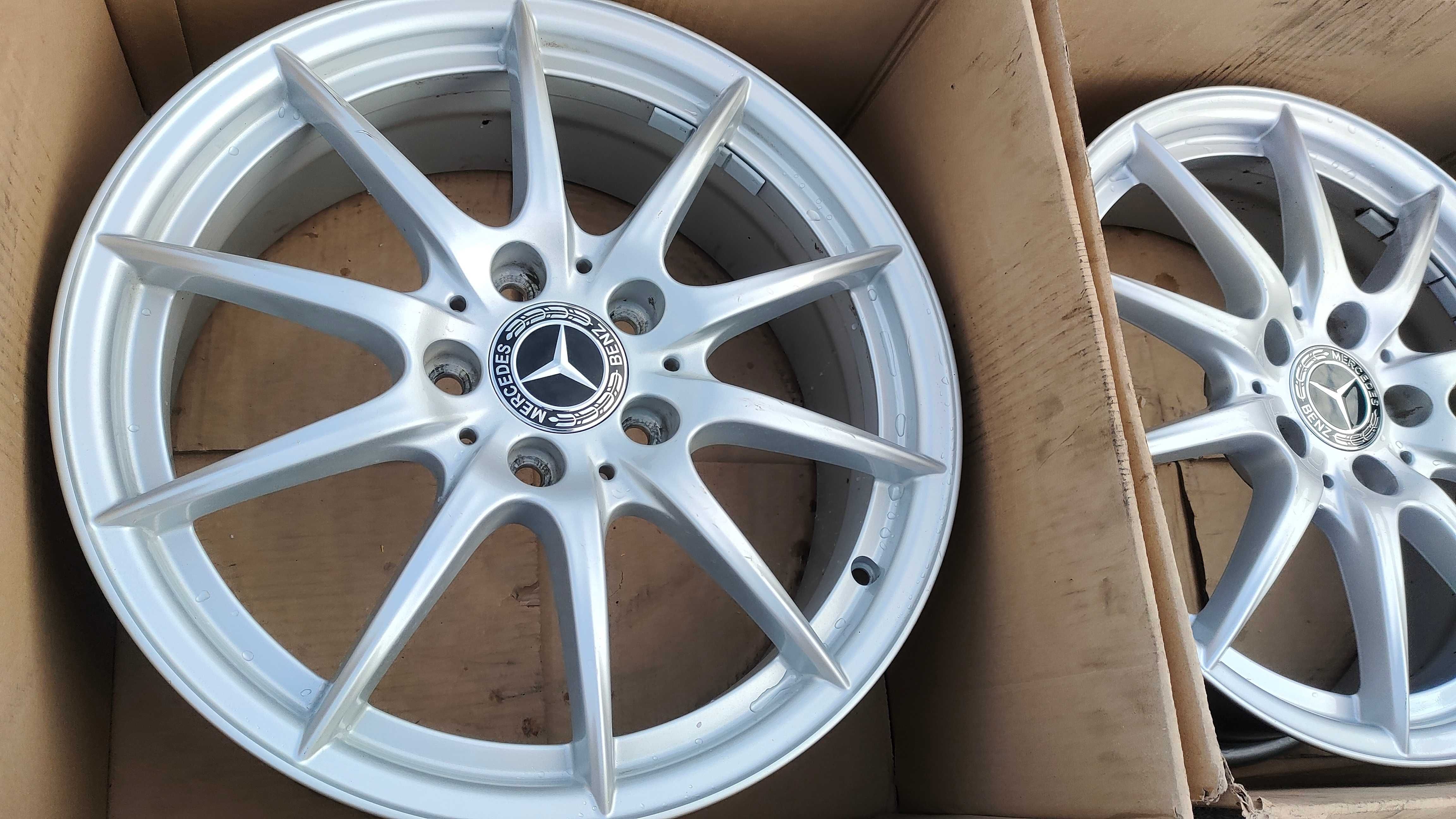 Oryginalne Felgi Aluminiowe Mercedes A B Klasa 17 5x112 6,5J ET49