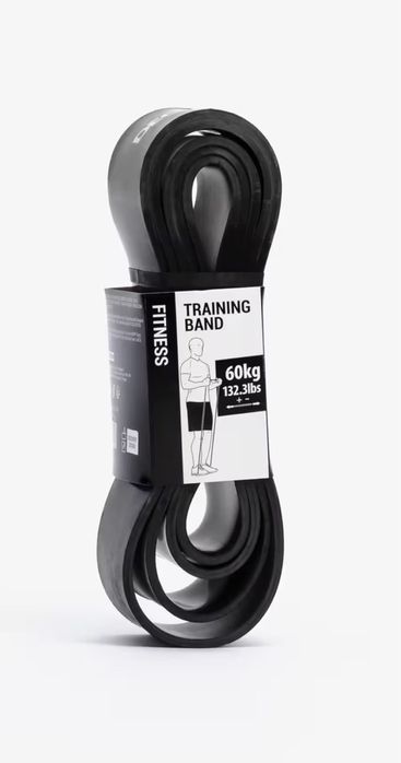 Elástico de Musculação Training Band 60 kg Preto