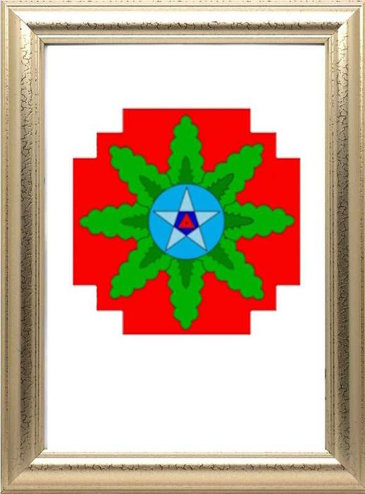 Амулеты - Лечебные янтры.  Размер 15 х 20 см.