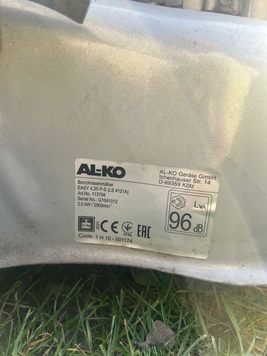 Kosiarka al-ko easy 4.20 P-S