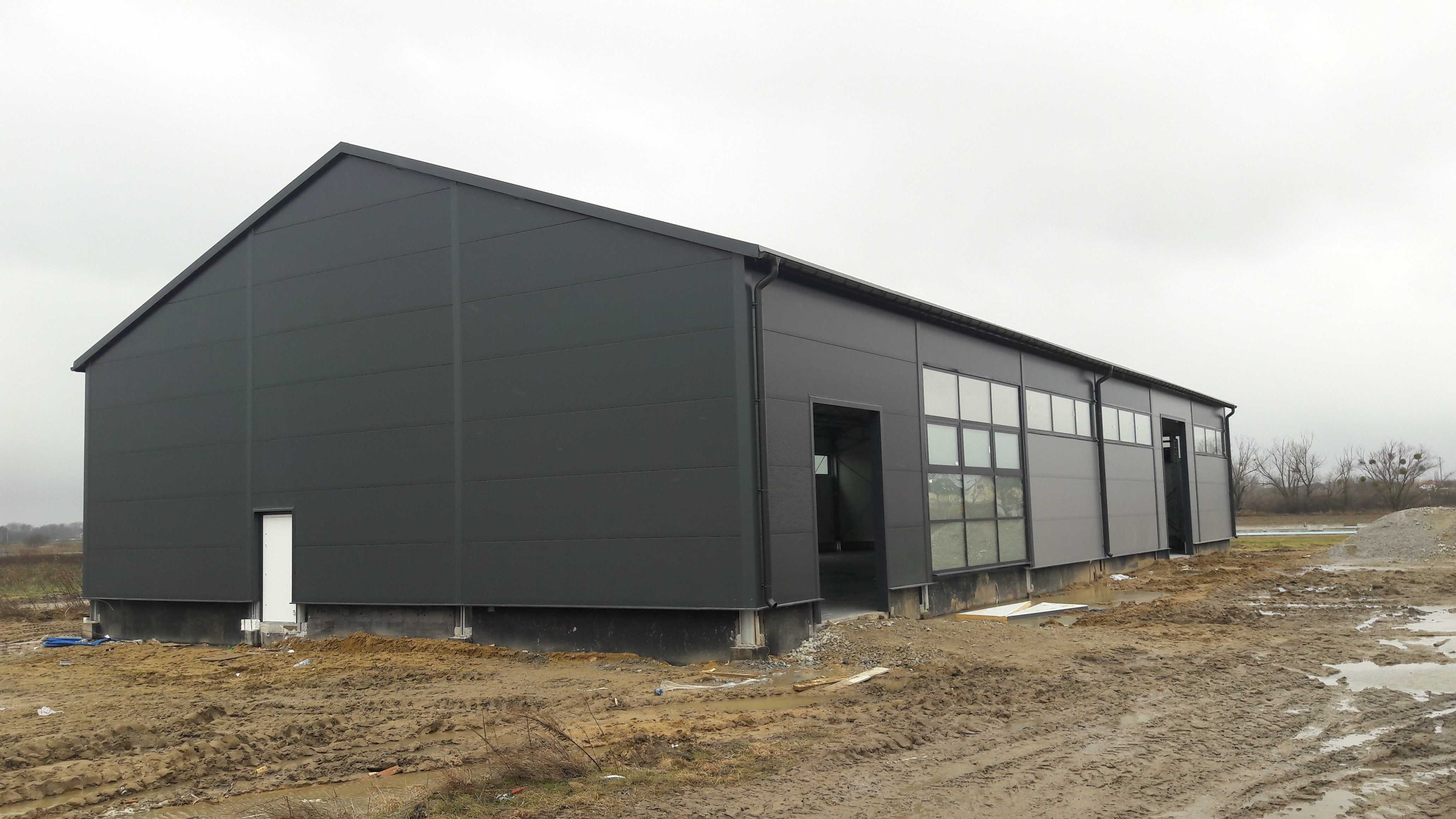 Hala stalowa izolowana 630m2 magazyn produkcja