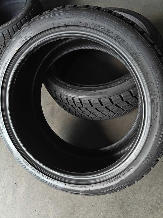 2шт R20 275 40 Bridgestone Blizzak DM-V2 зимові шини преміум як нові