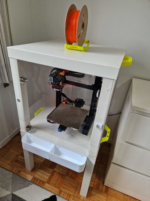 Ender 3 V2 upgraded com Sprite Pro Extruder + Klipper + Housing p/ ABS