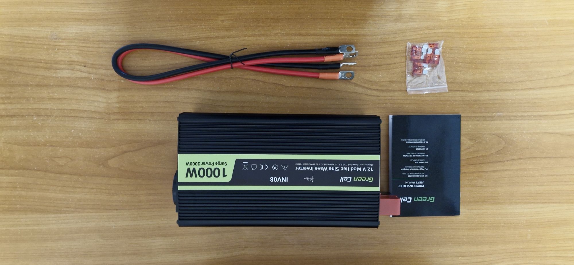 ІНВЕРТОР Green Cell inv08 12v-220v 1000w