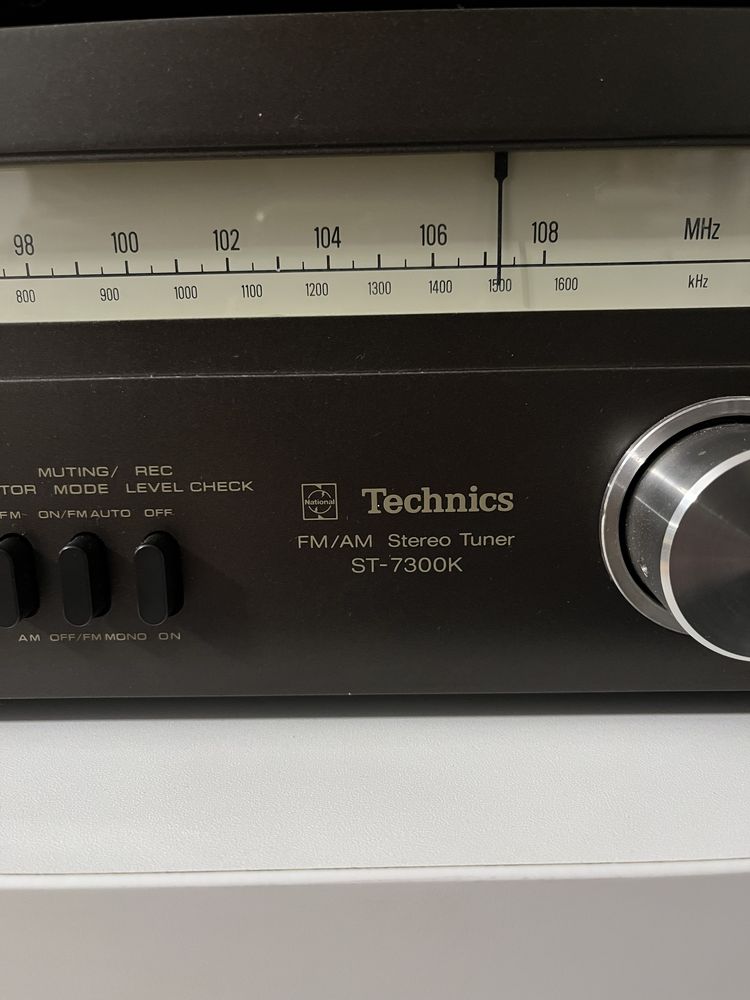 Zestaw Technics Vintage (tuner + wzmacniacz)