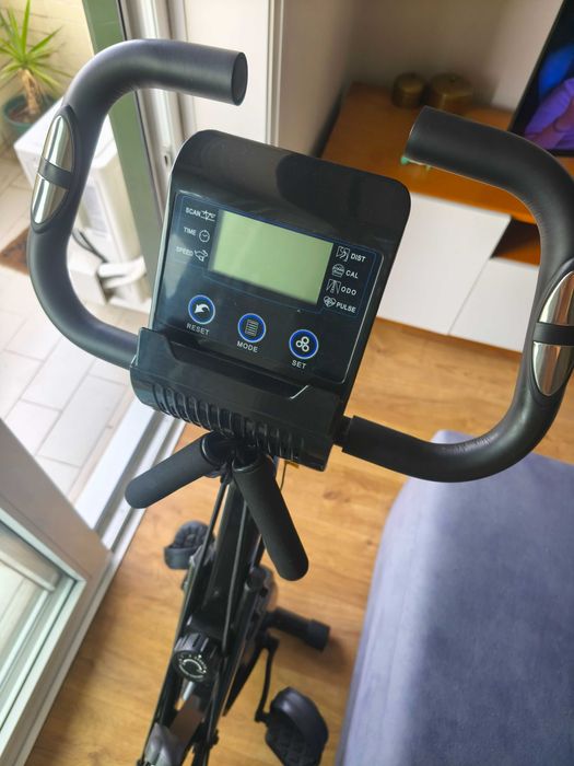 Bicicleta Magnética BIGZZIA Dobrável X-Bike 3 Em 1 Ajustável