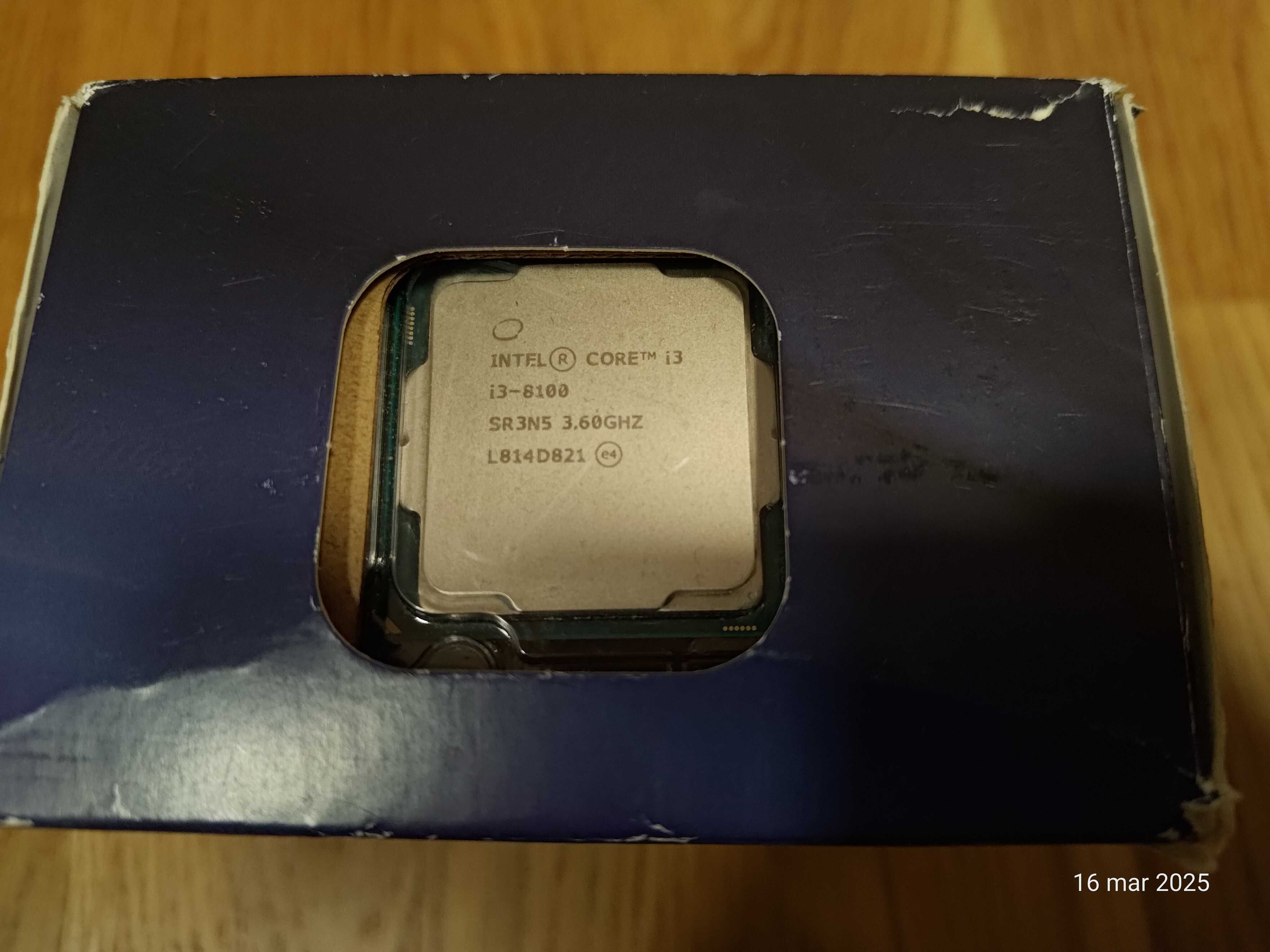 INTEL CORE i3-8100 3.6GHz SR3N5 LGA1151 BOX