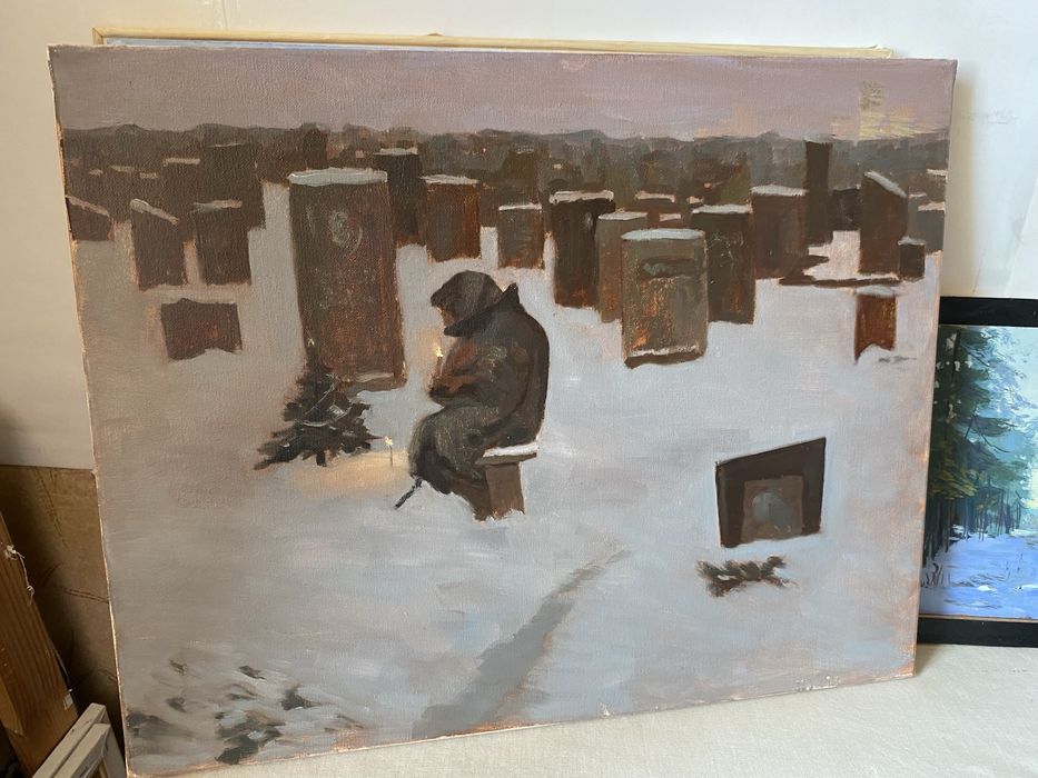 Картина маслом на холсте