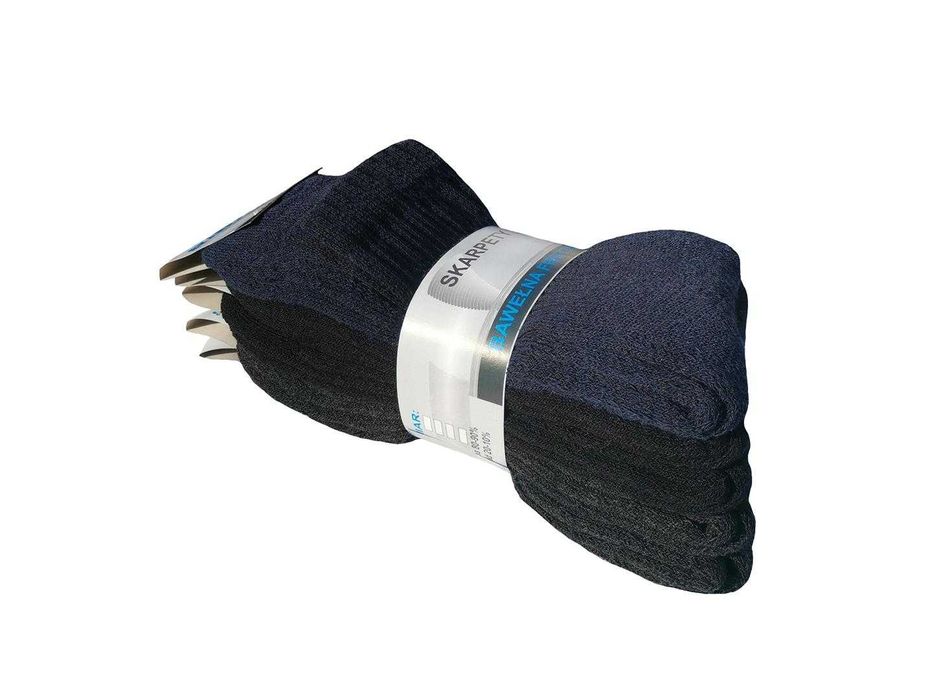 Skarpety bawełniane frotta biała 10 par-polskie produkty