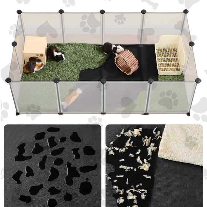 Klatka dla zwierząt z panelami podłogowymi wybieg dla królików,świnek