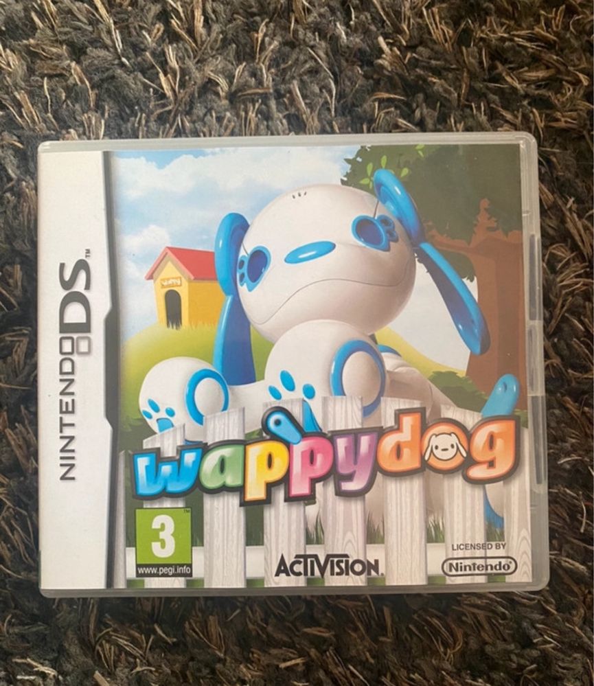 Jogo NINTENDO DS Wappy Dog + cão interativo
