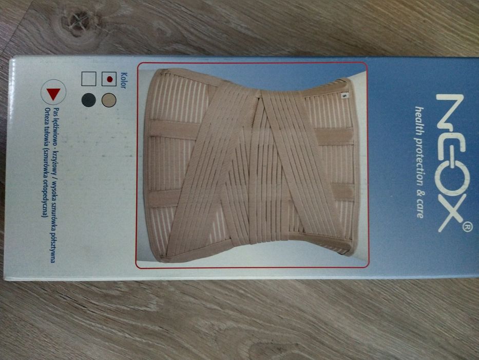 Pas lędźwiowo-krzyżowy, orteza tułowia XXL