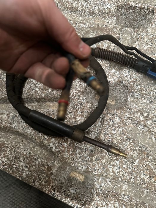 Uchwyt spawalniczy MiG Tig robot automat Binzel