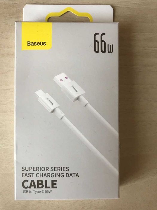 Кабель Baseus Superior Series Fast Charging 66w 6a USB-A - Type-C