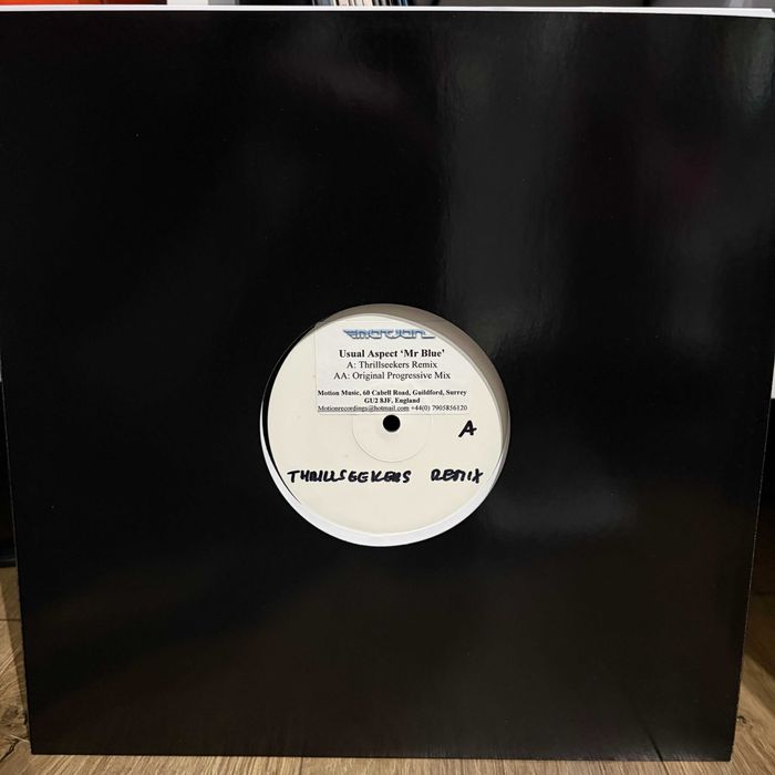 Usual Aspect - Mr Blue (The Thrillseekers Remix) winyl Trance BDB stan