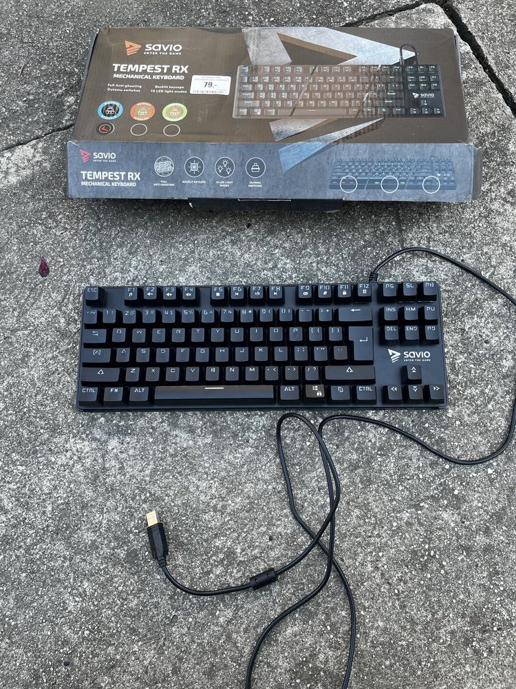 Klawiatura mechaniczna  podsiwietlana
