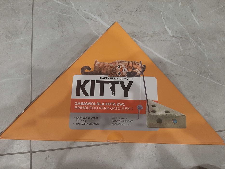 Zabawka dla kota 2w1