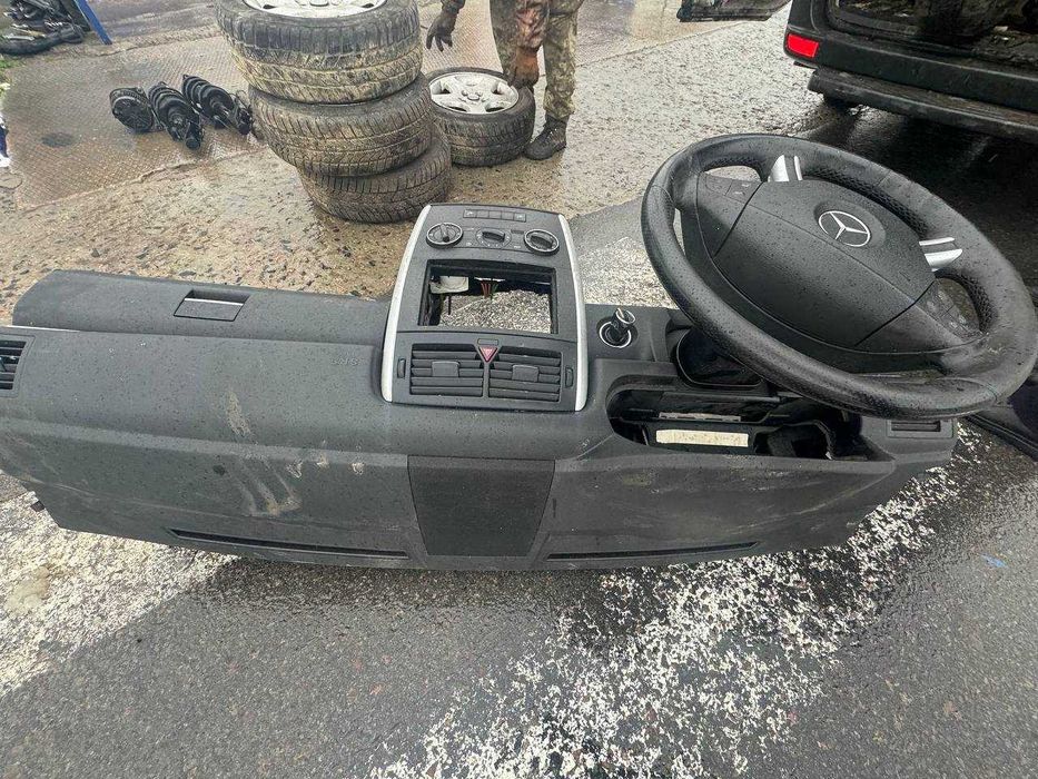 Торпеда, Консоль в зборі до Mercedes-Benz B-Class W245 (ціна за голу)