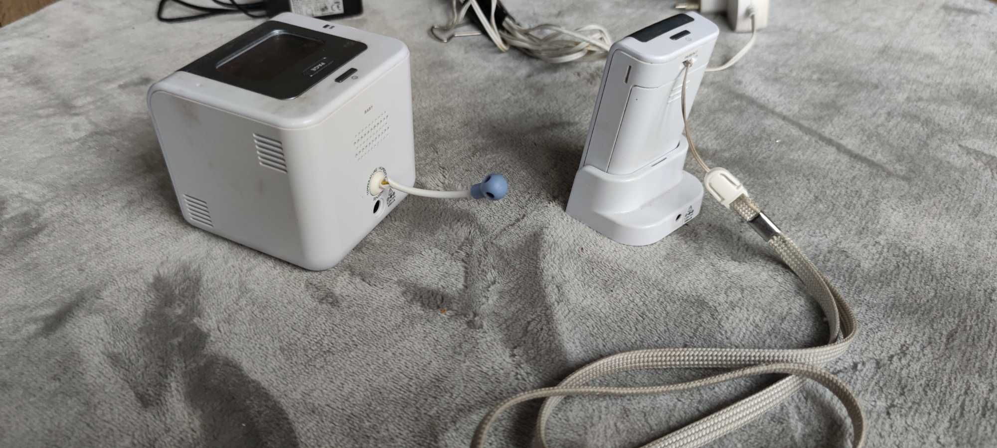 niania elektroniczna Philips Avent+temperatura+wilgotność SCD 535