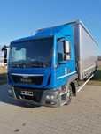 MAN TGL  12.250 FIRANKA + WINDA  DŁ. 8,6 M 155tys +23