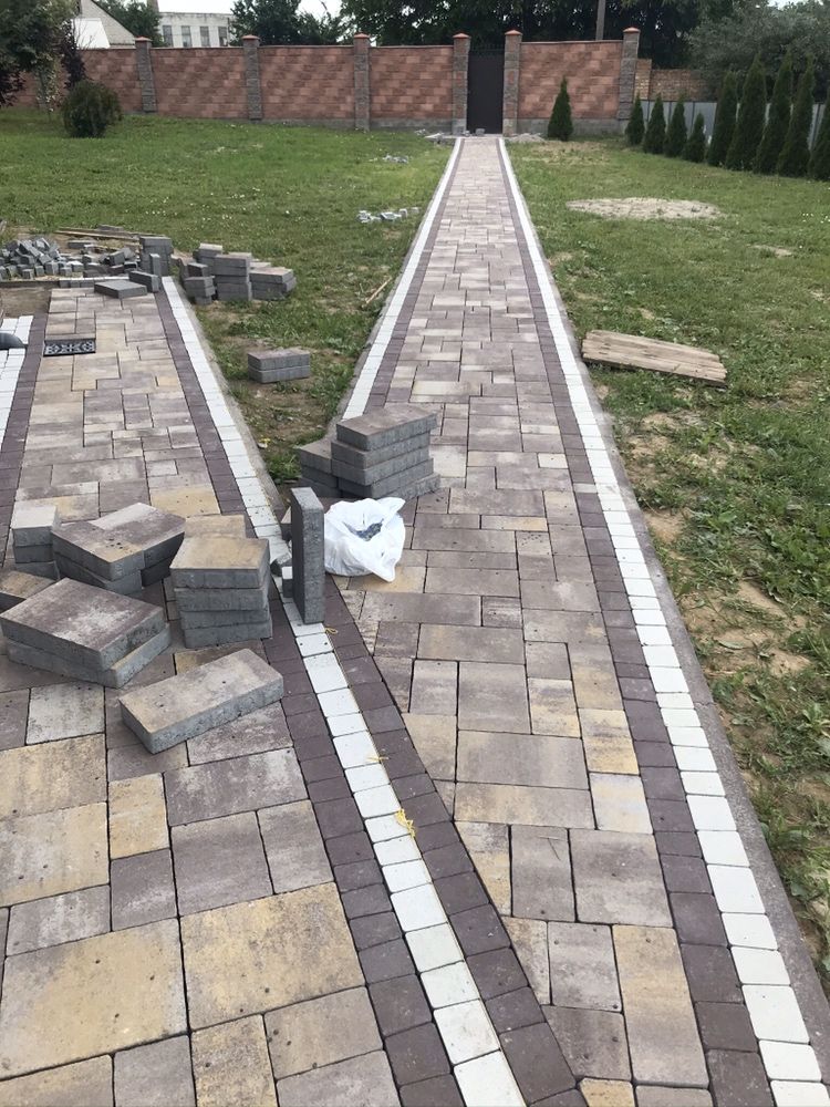 Бруківка вібропресована
